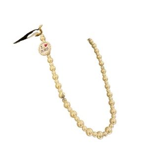 Betsey Johnson pho pear necklace